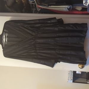 Brand new no tags black midi dress